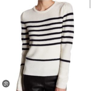Cupcakes and Cashmere striped sweater size small